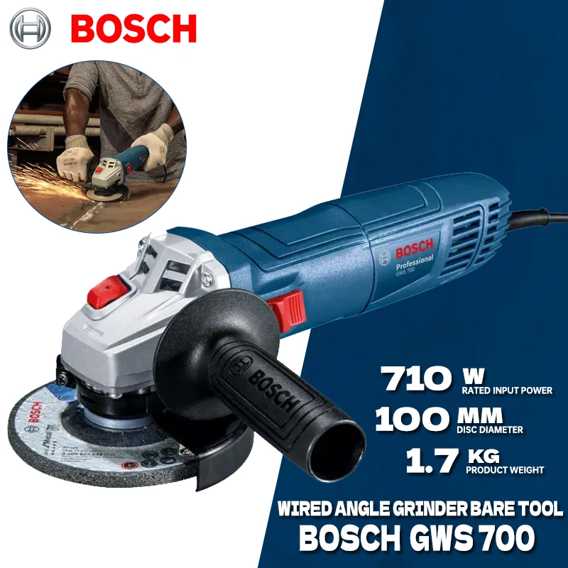 Power Tools Grinder - Szlifierka kątowa przewodowa BOSCH GWS 700
