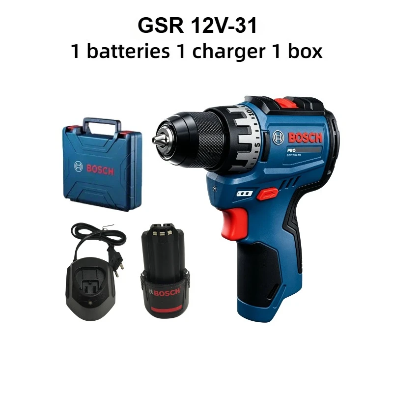 Power Tools Review - Wiertarko-wkrętarka akumulatorowa Bosch Professional GSR 12V-31,