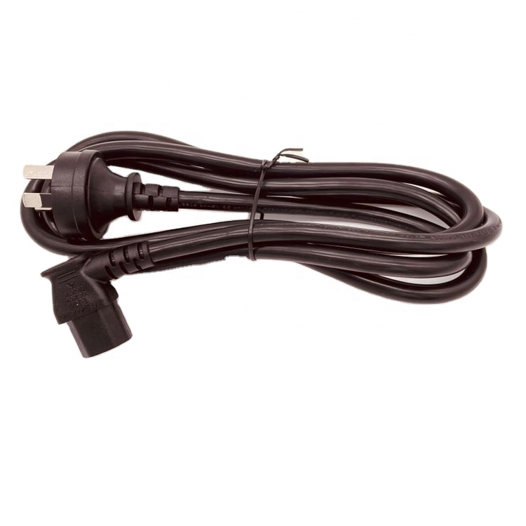 Power Tools Australia - 5 szt. 1m Czarny Kabel Zasilający