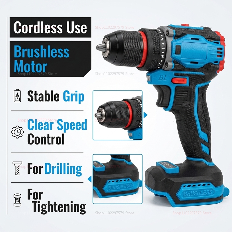 Bezszczotkowy, akumulatorowy w – Power Tools For Construction recenzja i cena