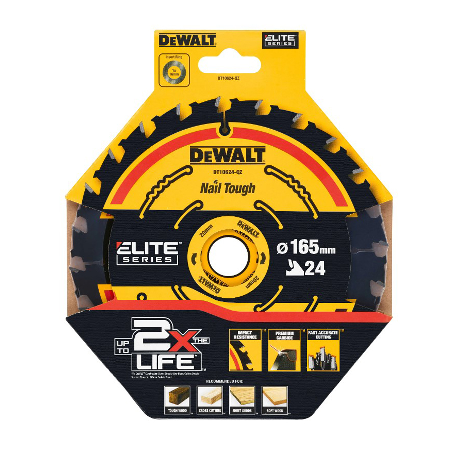 DEWALT DT10624-QZ 1/3 szt. 24T – Power Tools For Construction recenzja i cena