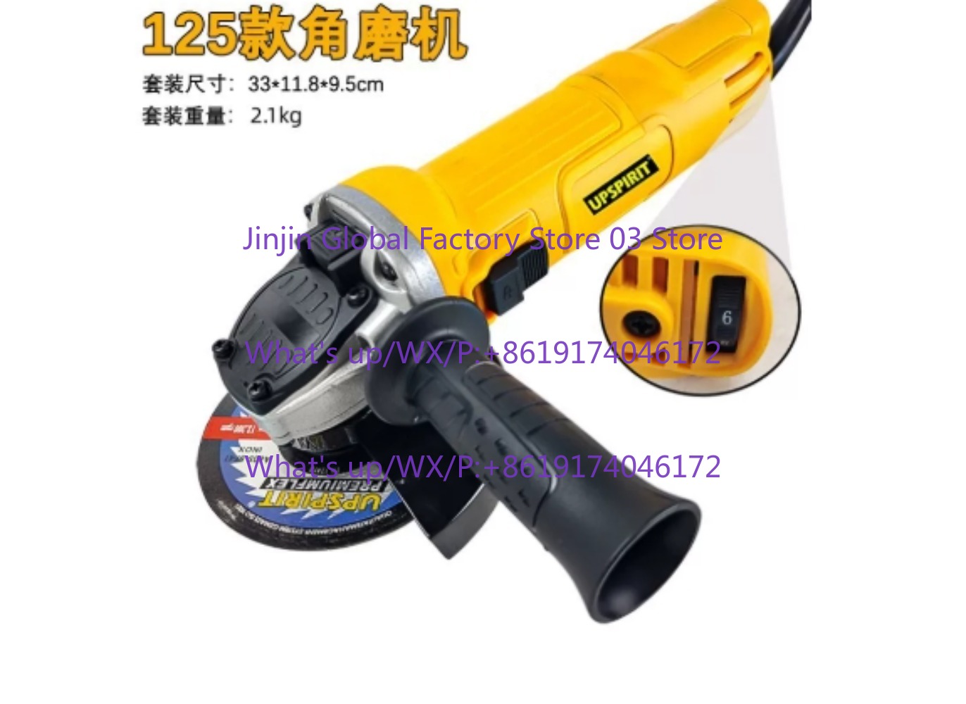 Elektryczna szlifierka kątowa  – Power Tools Grinder recenzja i cena