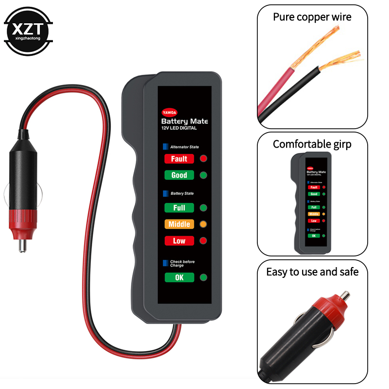 Tester akumulatora samochodowe – Power Tools China recenzja i cena